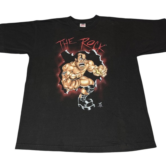 Alstyle Apparel & Activewear Other - Vintage 1990s WWF Smell What The Rock‎ Is Cooking Wrestling T-Shirt Size XL